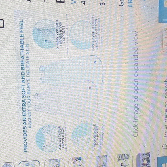 Margaux & May Soft Cotton Adjustable Baby Sleep Sack  One Size Fits 3-18 Months - Picture 8 of 13